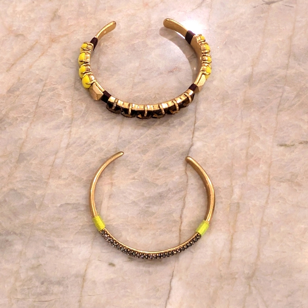 J.Crew cuff bracelets - Picture 2 of 5